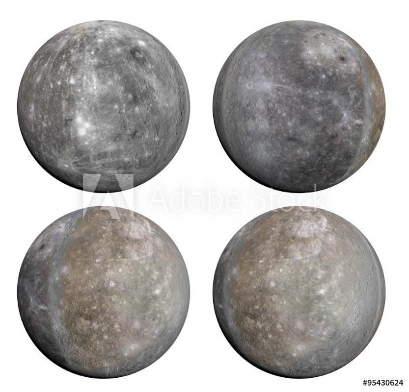 Afbeeldingen van Planet Mercury 360 view